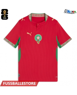Günstige Marokko Heimtrikot WM 2026 Kurzarm
